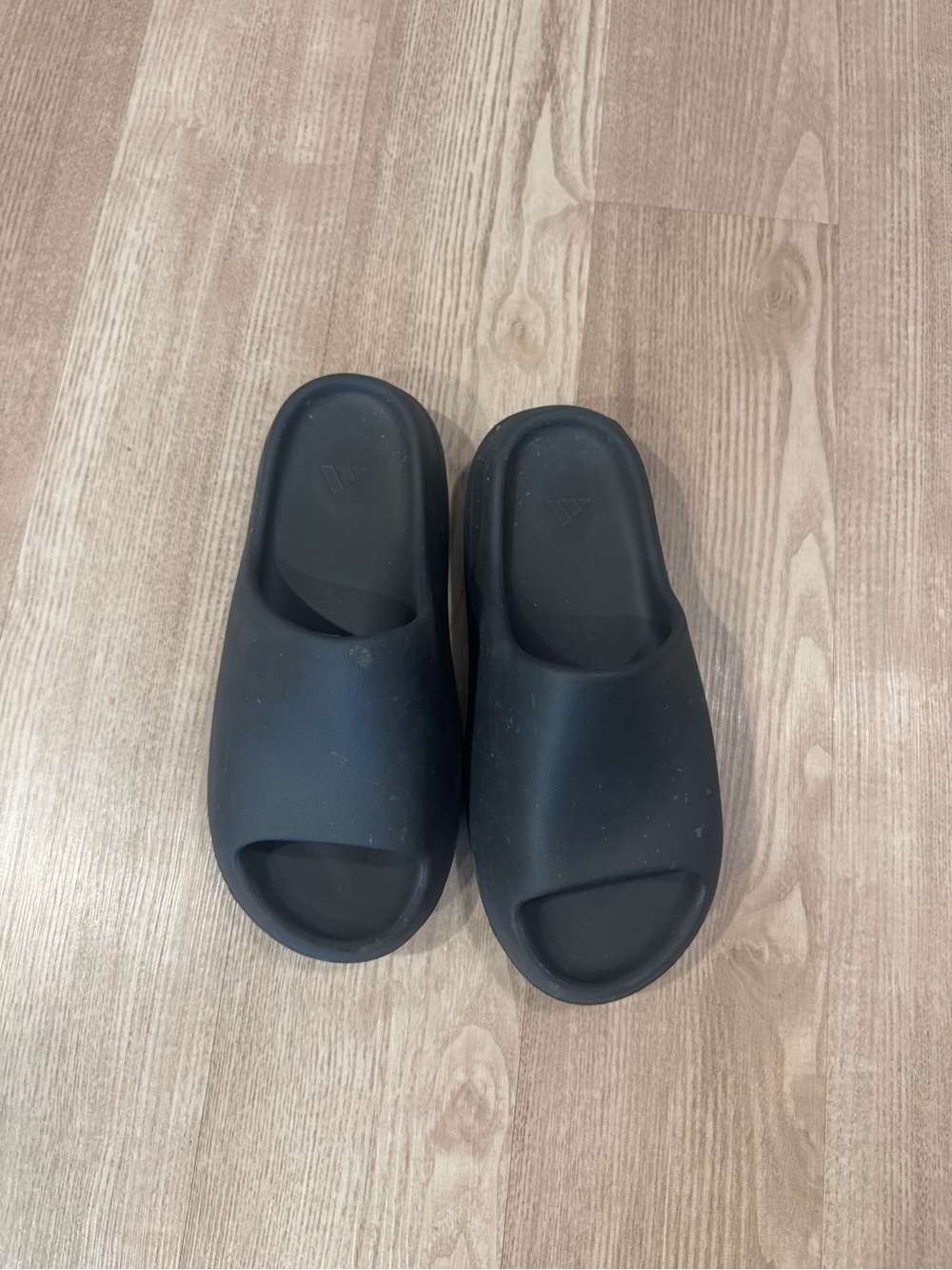 Black Slip-On Foam Slides